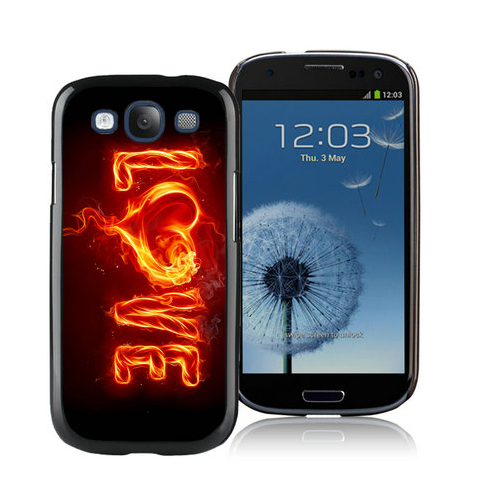 Valentine Fire Love Samsung Galaxy S3 9300 Cases DAL | Women - Click Image to Close